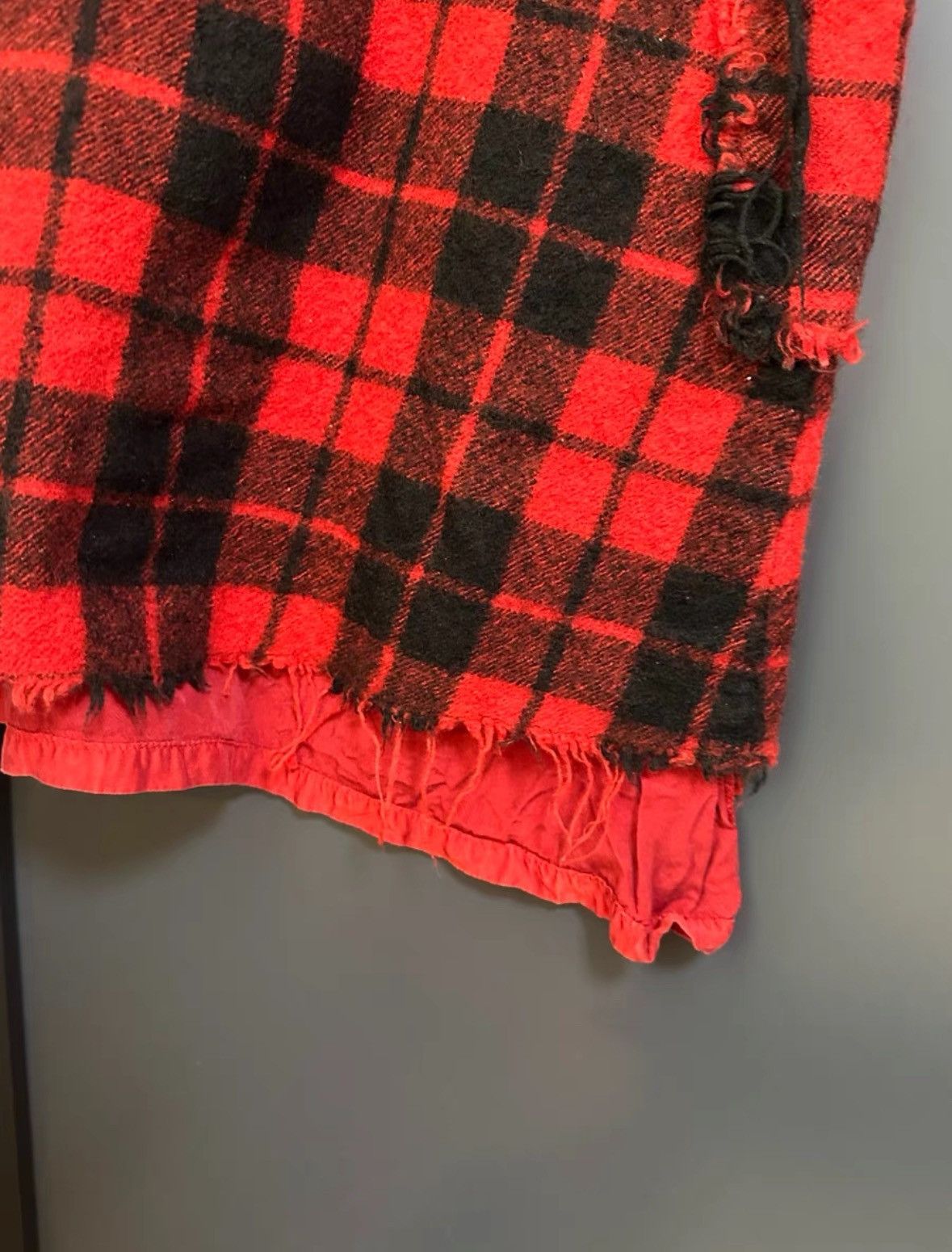 Junya Watanabe Junya Watanabe Comme des Garçons AD2004 Wool Slip Dress Size S / US 4 / IT 40 - 4 Thumbnail