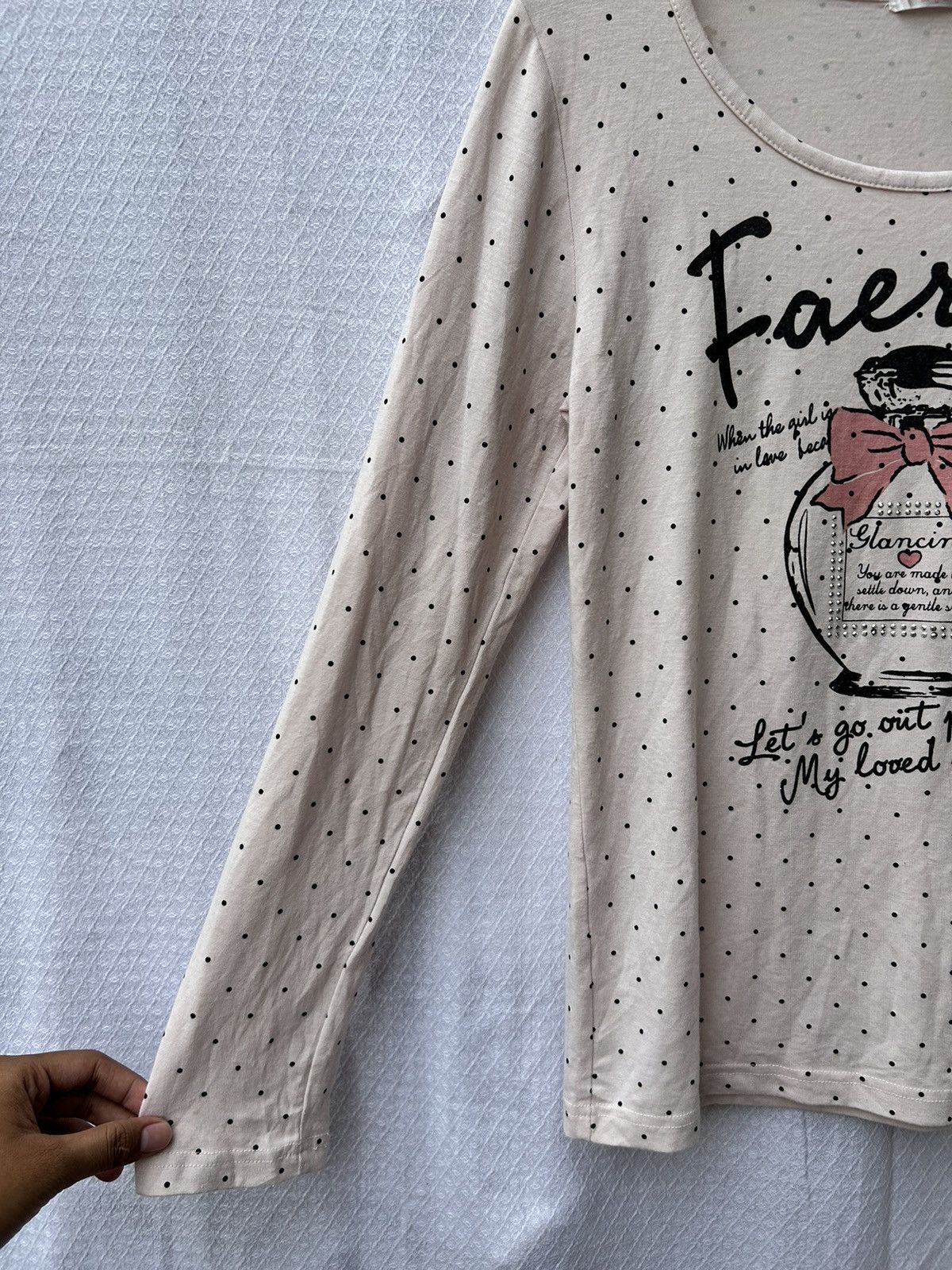 20471120 Colza polkadot longsleeve Size US M / EU 48-50 / 2 - 4 Thumbnail