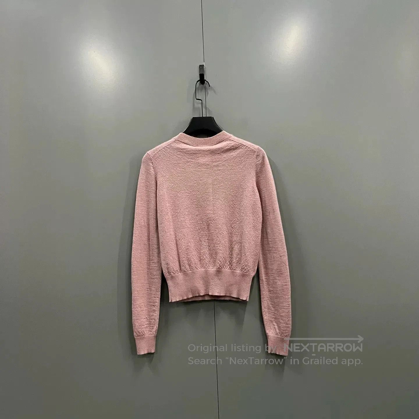 Chanel Chanel Pink Pearl Embroidery Sweater. Size S / US 4 / IT 40 - 2 Thumbnail