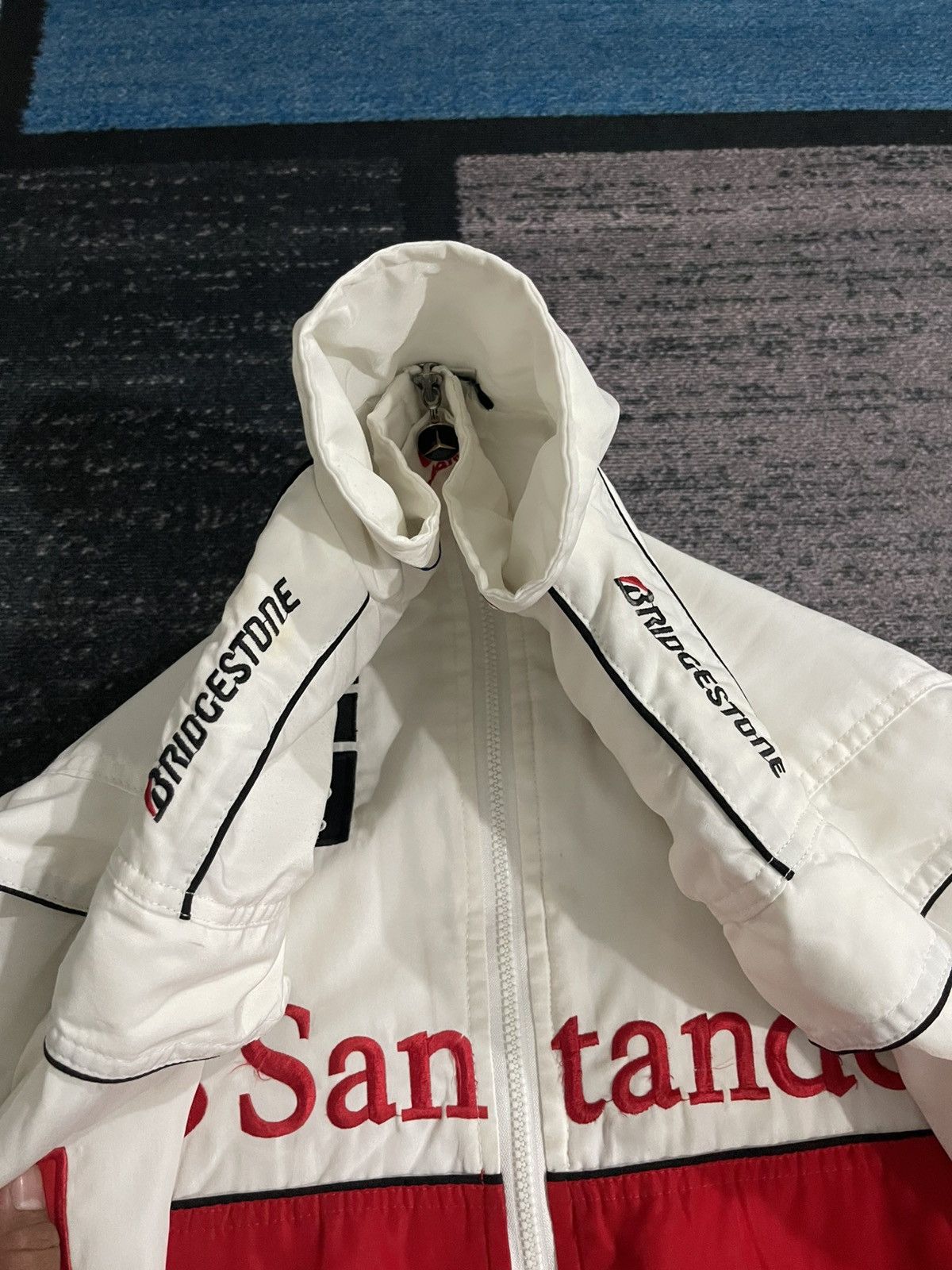 Mercedes-Benz Vintage Mercedez Benz Mc Laren Vodafone Racing Jacket Size US XL / EU 56 / 4 - 16 Thumbnail