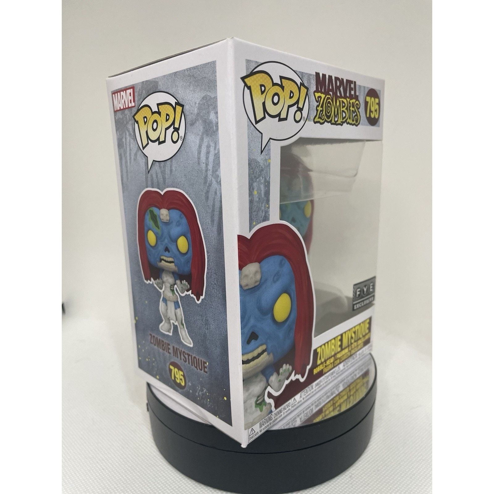 Marvel Comics Funko Pop! Zombie Mystique - FYE (Exclusive) #795 Size ONE SIZE - 8 Thumbnail