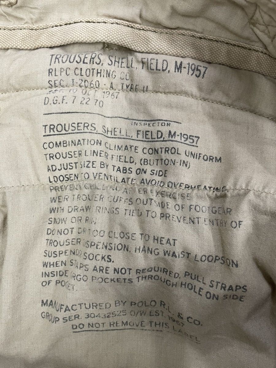 Polo Ralph Lauren Ralph Lauren Military Cargo Pants Talon Zipper Multipockets Size US 36 / EU 52 - 12 Thumbnail