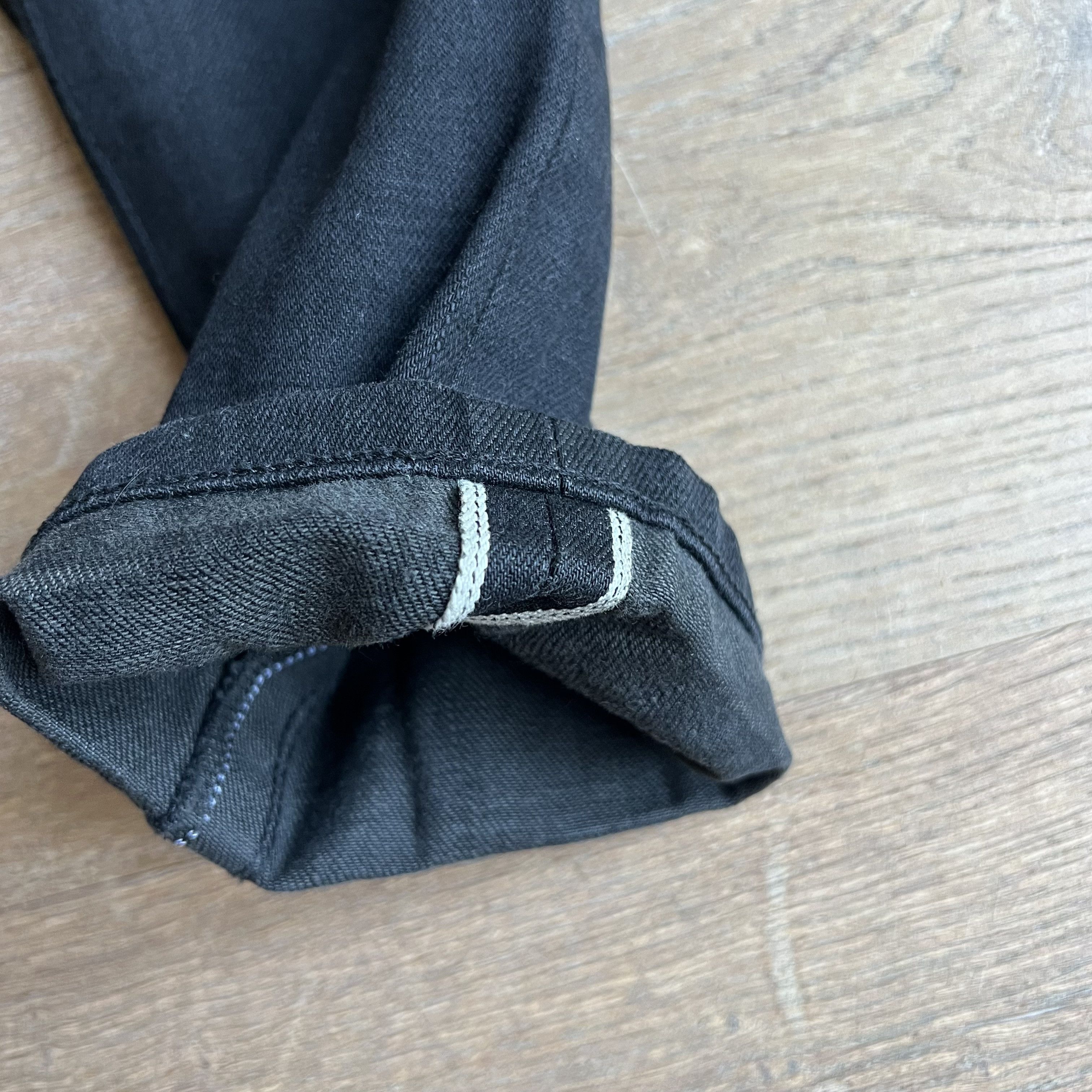 Schaeffers Garment Hotel Schaeffer's Garment Hotel Black Japanese Raw Selvedge Jeans Size US 29 - 5 Thumbnail