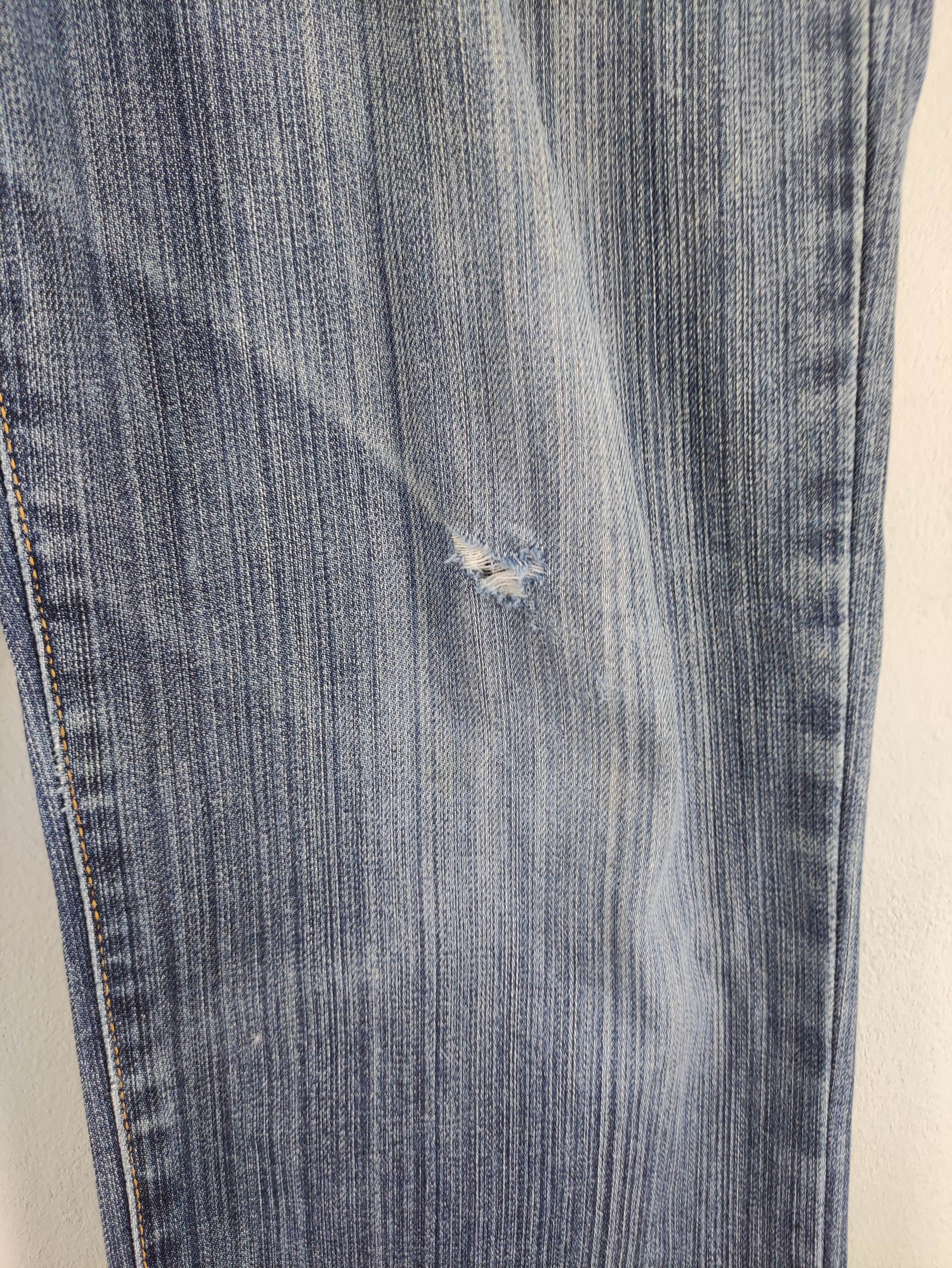 Wrangler Vintage Wrangle 403 Soft-Flex Distressed Denim Jeans Size US 30 / EU 46 - 4 Thumbnail