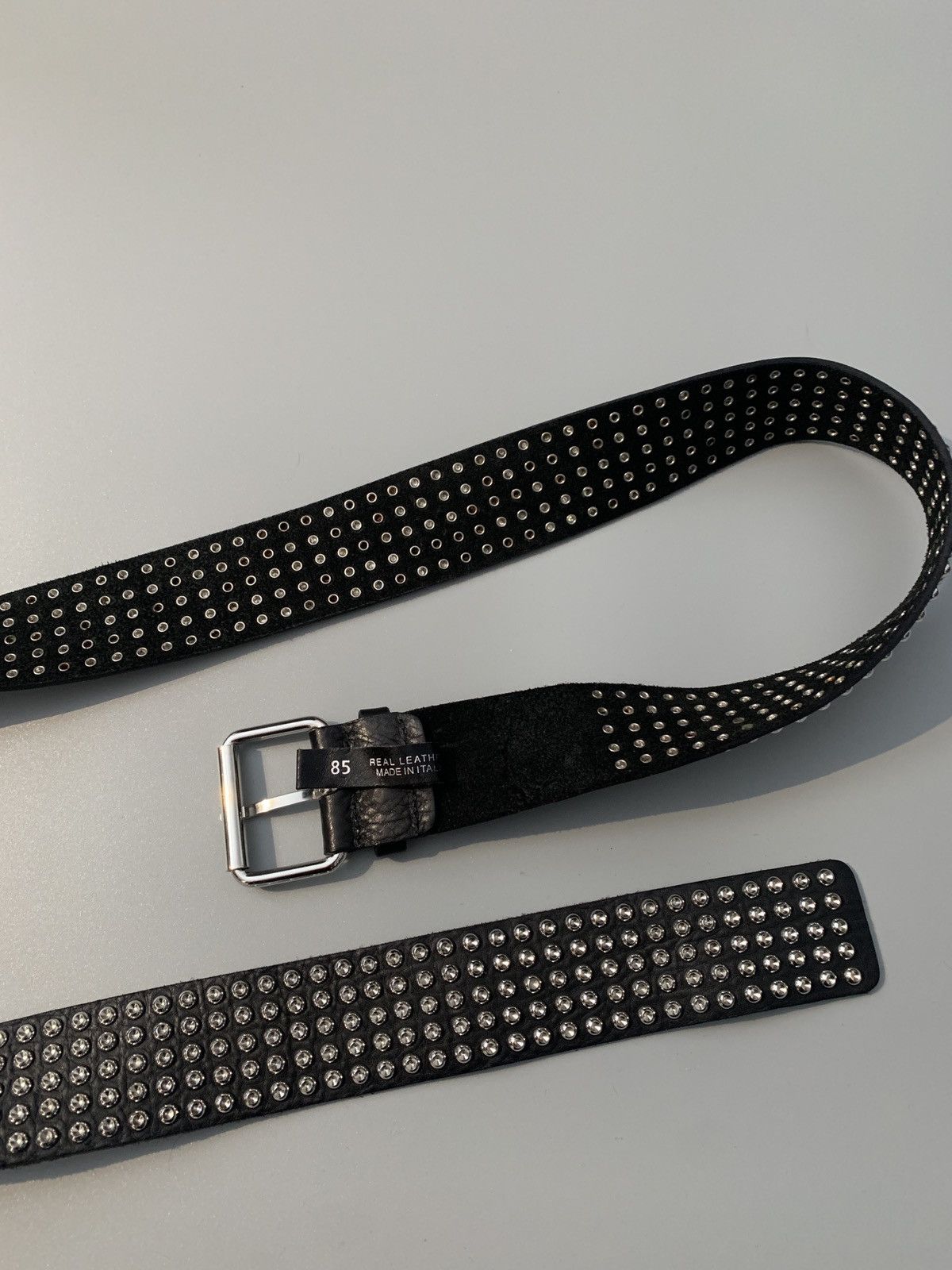 Hysteric Glamour Vintage Y2K Punk Leather Belt Size ONE SIZE - 3 Thumbnail