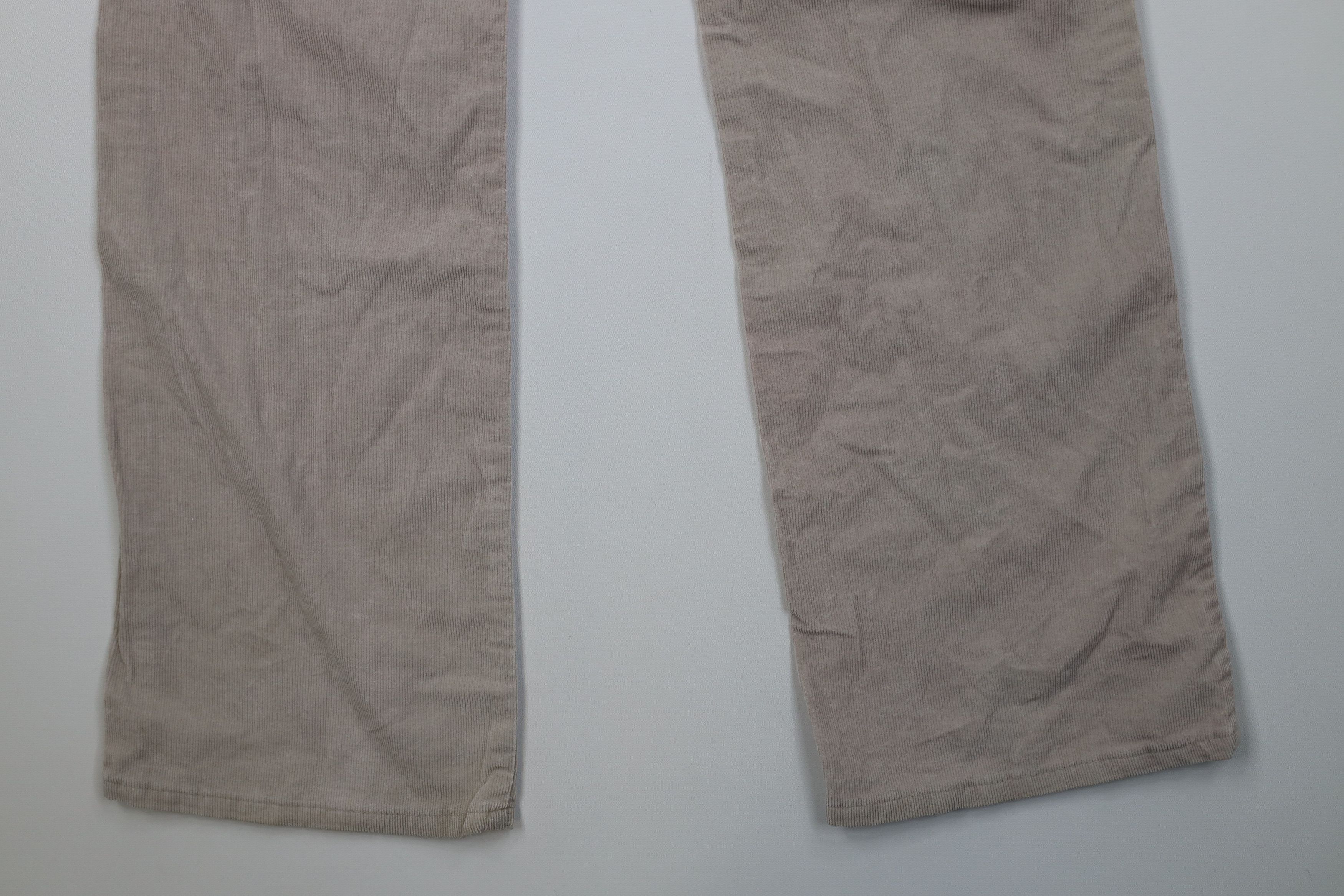 Levi's Vintage Y2K 2000 Levis 517 Cut Flared Corduroy Pants USA Size 30" / US 8 / IT 44 - 14 Thumbnail