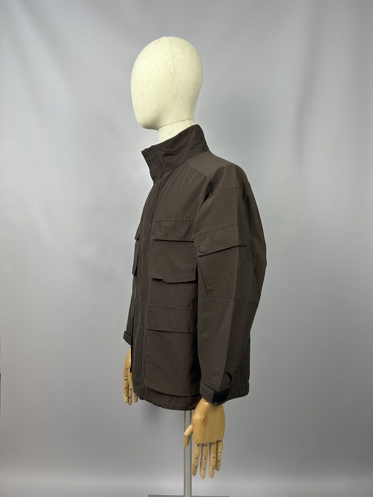 Japanese Brand × Takeo Kikuchi × Vintage Takeo Kikuchi Military Brown M65 Jacket Sz M Made in Japan Size US M / EU 48-50 / 2 - 4 Thumbnail