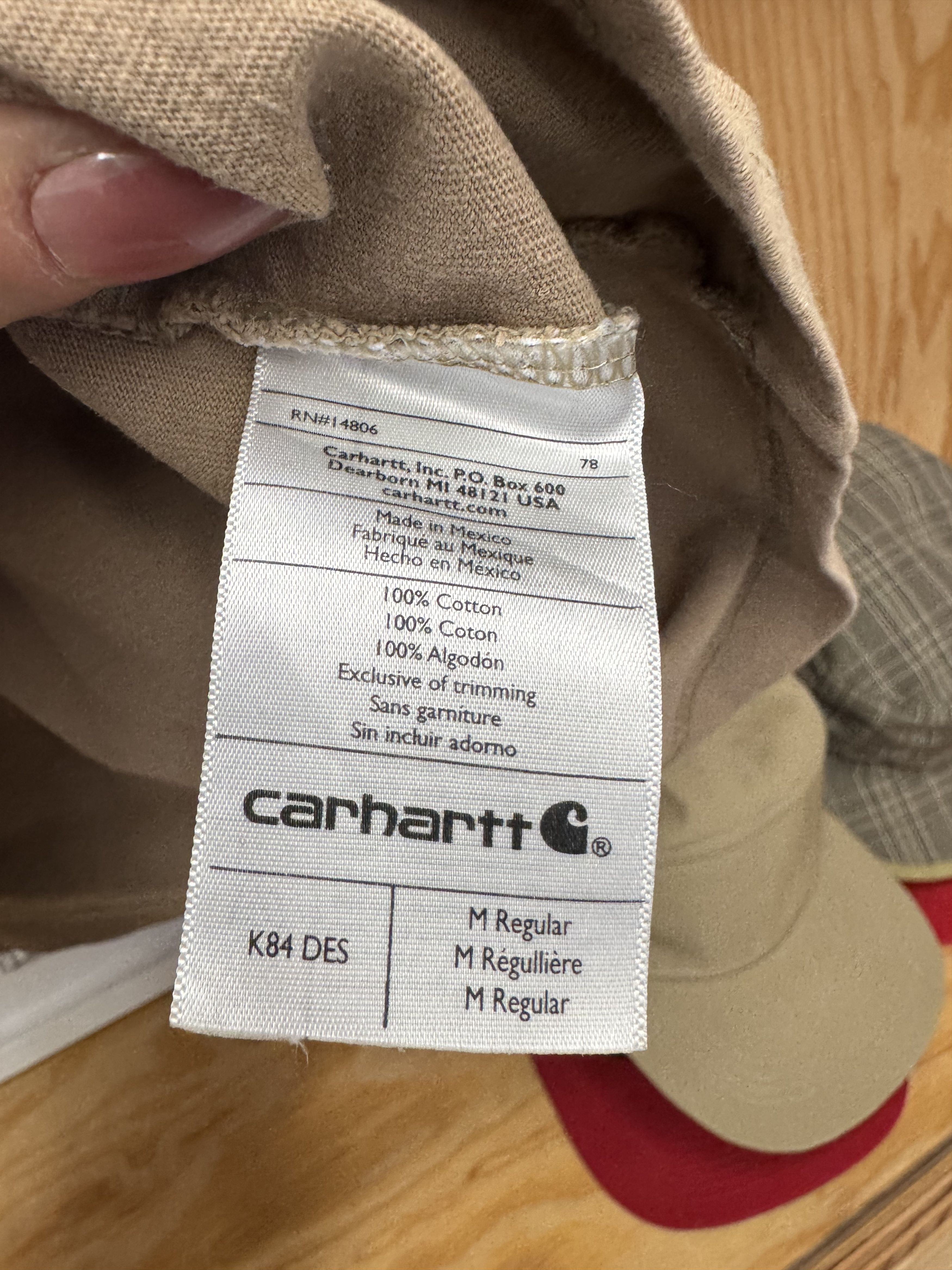 Carhartt Carhartt Blank Tee Size US M / EU 48-50 / 2 - 3 Thumbnail