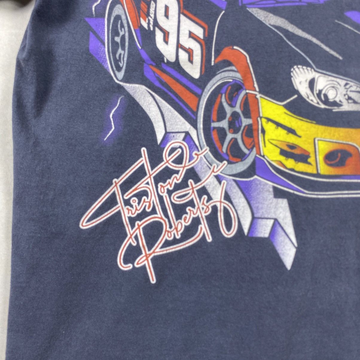 Vintage XL 90’s Tristan Roberts 95 Nascar Racing Baggy Oversized Size US XL / EU 56 / 4 - 7 Thumbnail