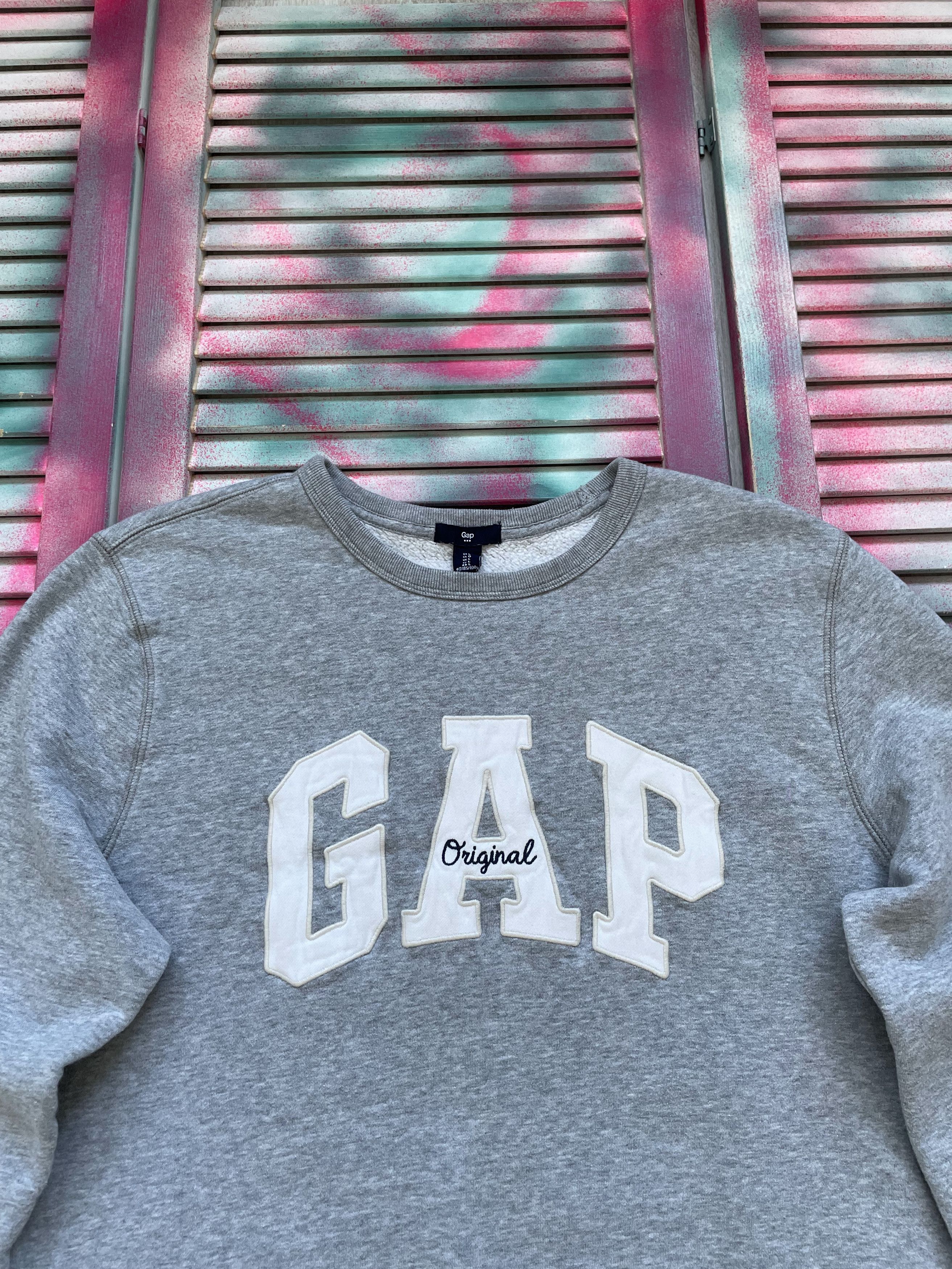 Gap Vintage Gap Big Logo Sweatshirt Size US M / EU 48-50 / 2 - 2 Thumbnail