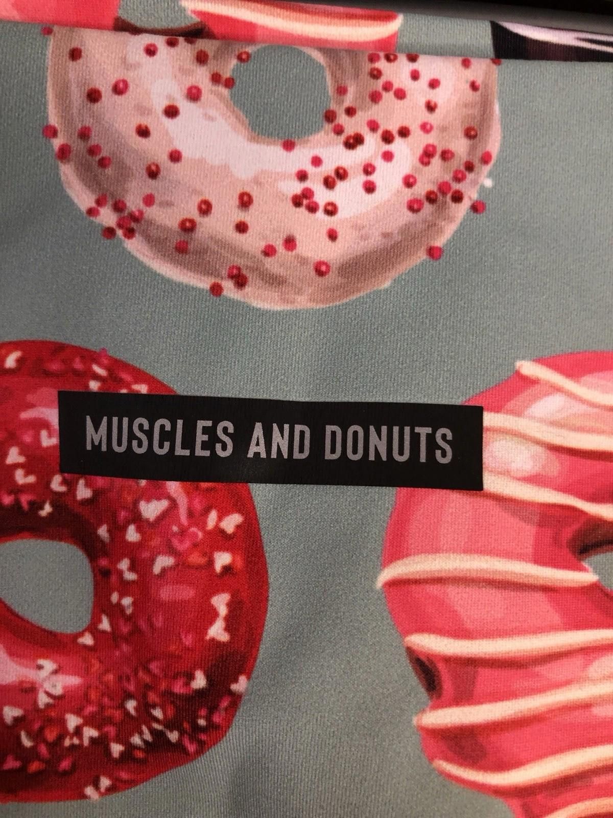 Other Muscles+Donuts Athletic Leggings Multicolor Quality sz L Size 36" / US 14 / IT 50 - 2 Thumbnail