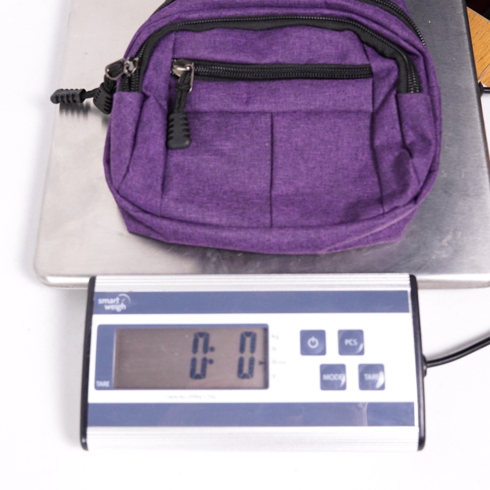 Other Purple Canvas Fanny Pack Waist Hip Bag Utility Belt Storage Size ONE SIZE - 7 Thumbnail
