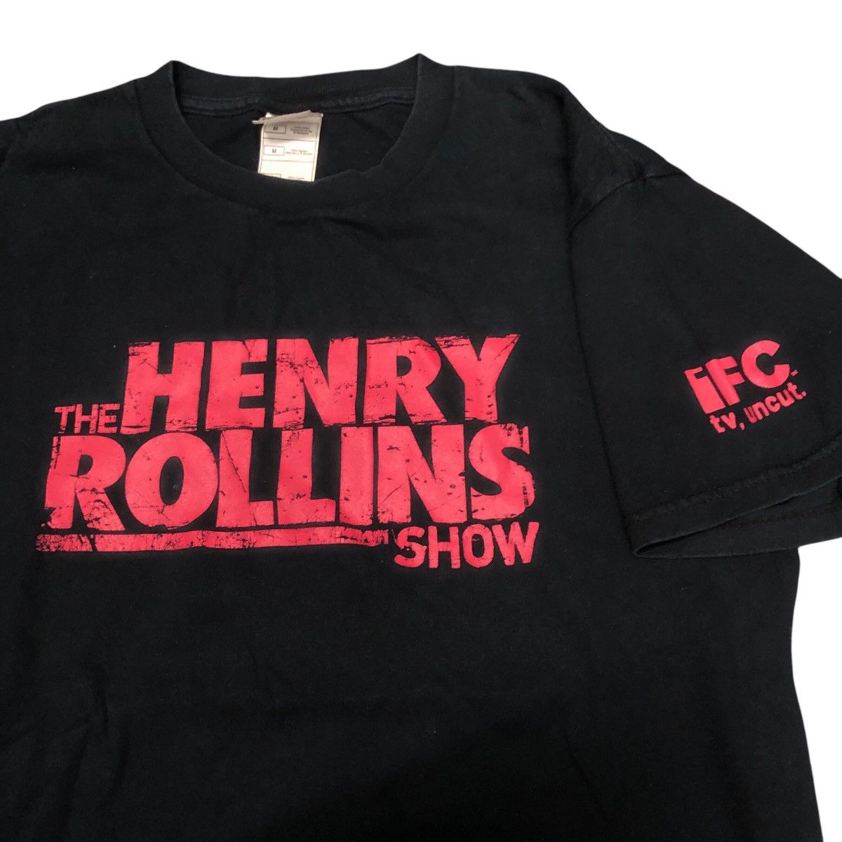 Band Tees Vtg 00s The Henry Rollins Show Tshirt Black Flag Misfit Size US M / EU 48-50 / 2 - 1 Thumbnail