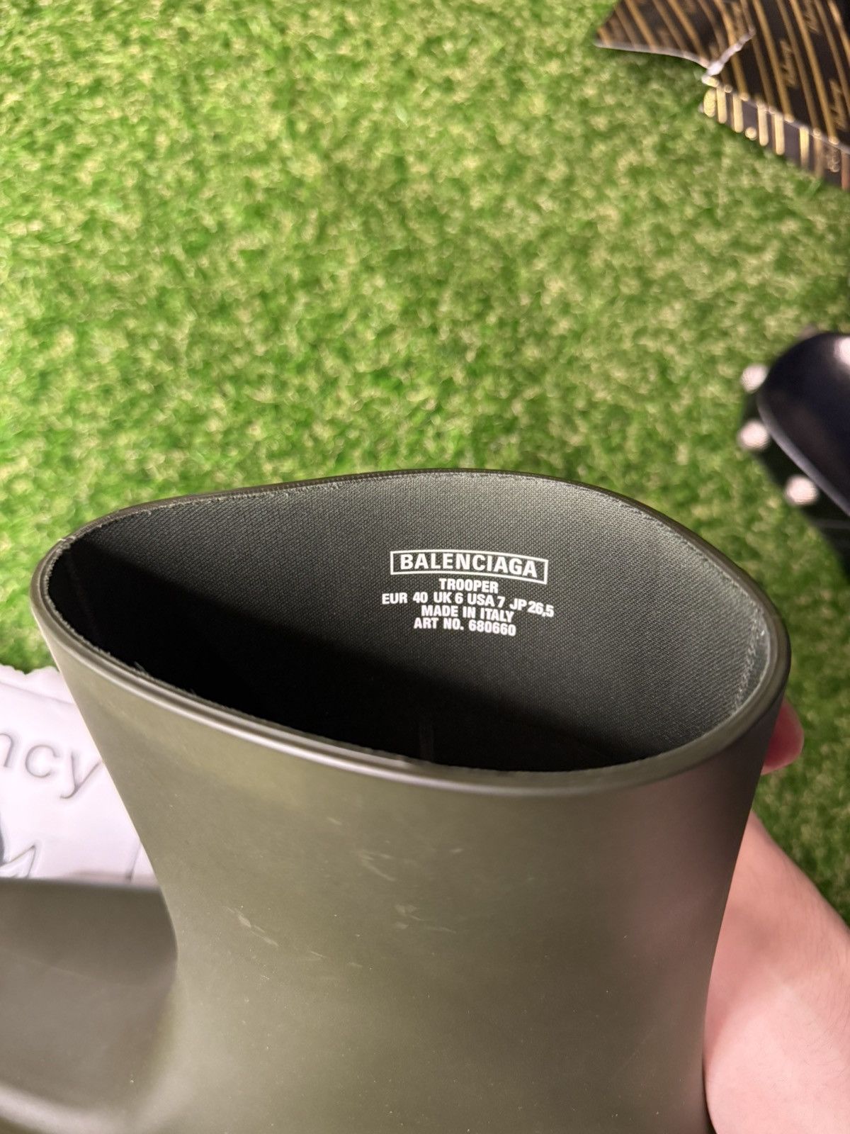 Balenciaga Balenciaga Trooper Boots Dark Green Size US 7 / EU 40 - 7 Thumbnail