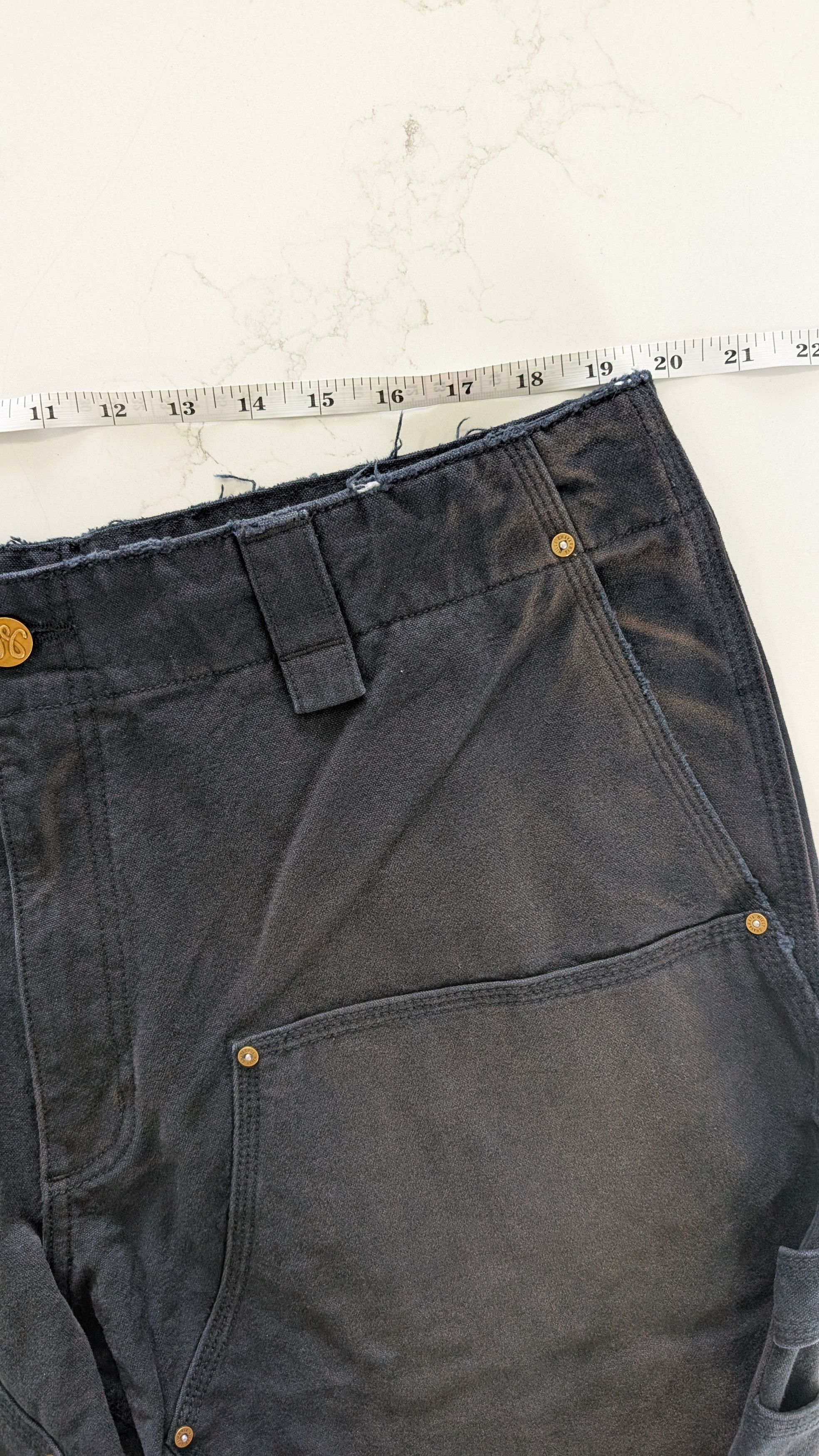 Willy Chavarria Willy Chavarria Black Workwear Toluca Pant Small Size US 38 / EU 54 - 14 Thumbnail