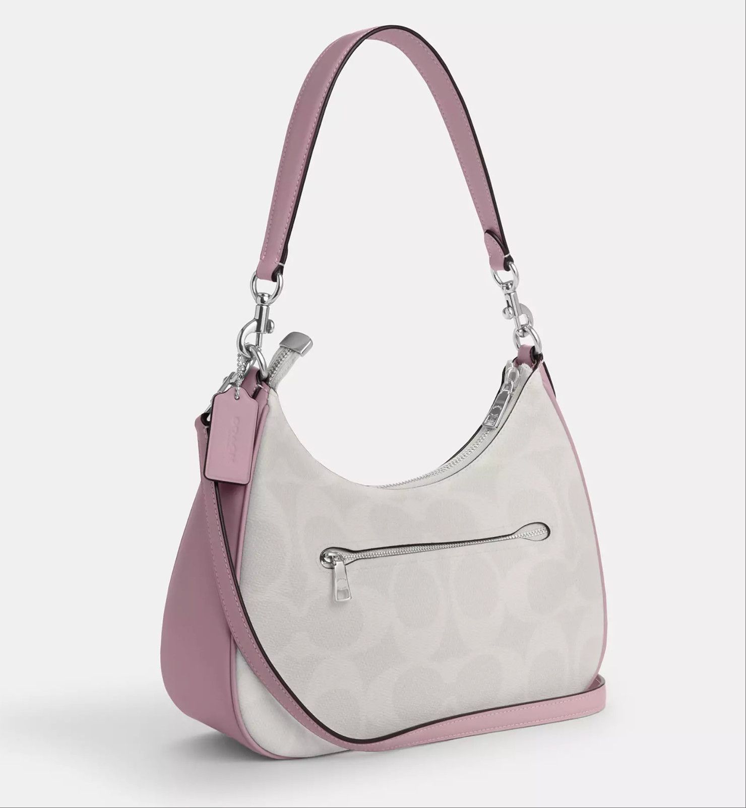 Coach NWT COACH Teri Hobo Bag In Signature Canvas CAL52 Size ONE SIZE - 10 Thumbnail