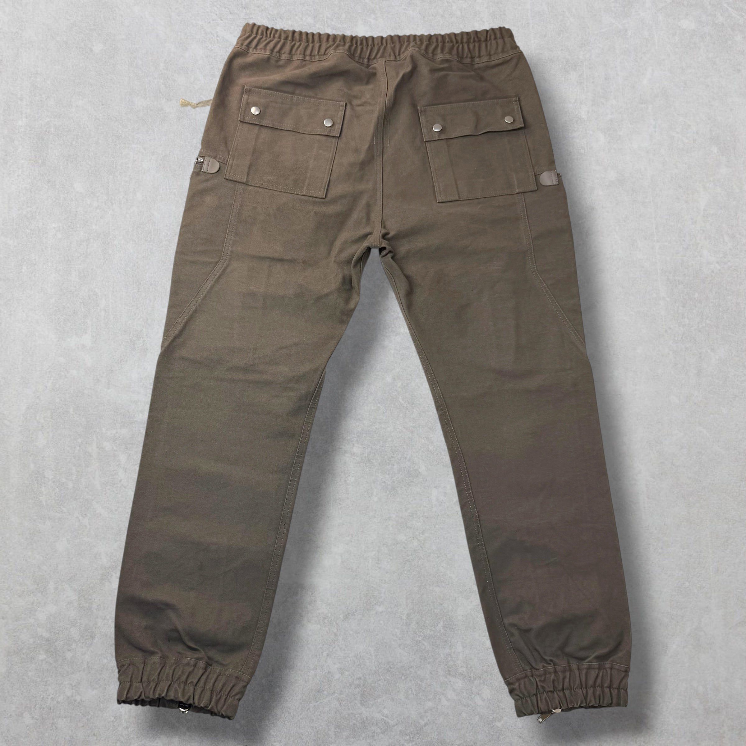 Rick Owens Rick Owens Bauhaus Cargo Pants Dust 52 (L) Size US 36 / EU 52 - 2 Thumbnail