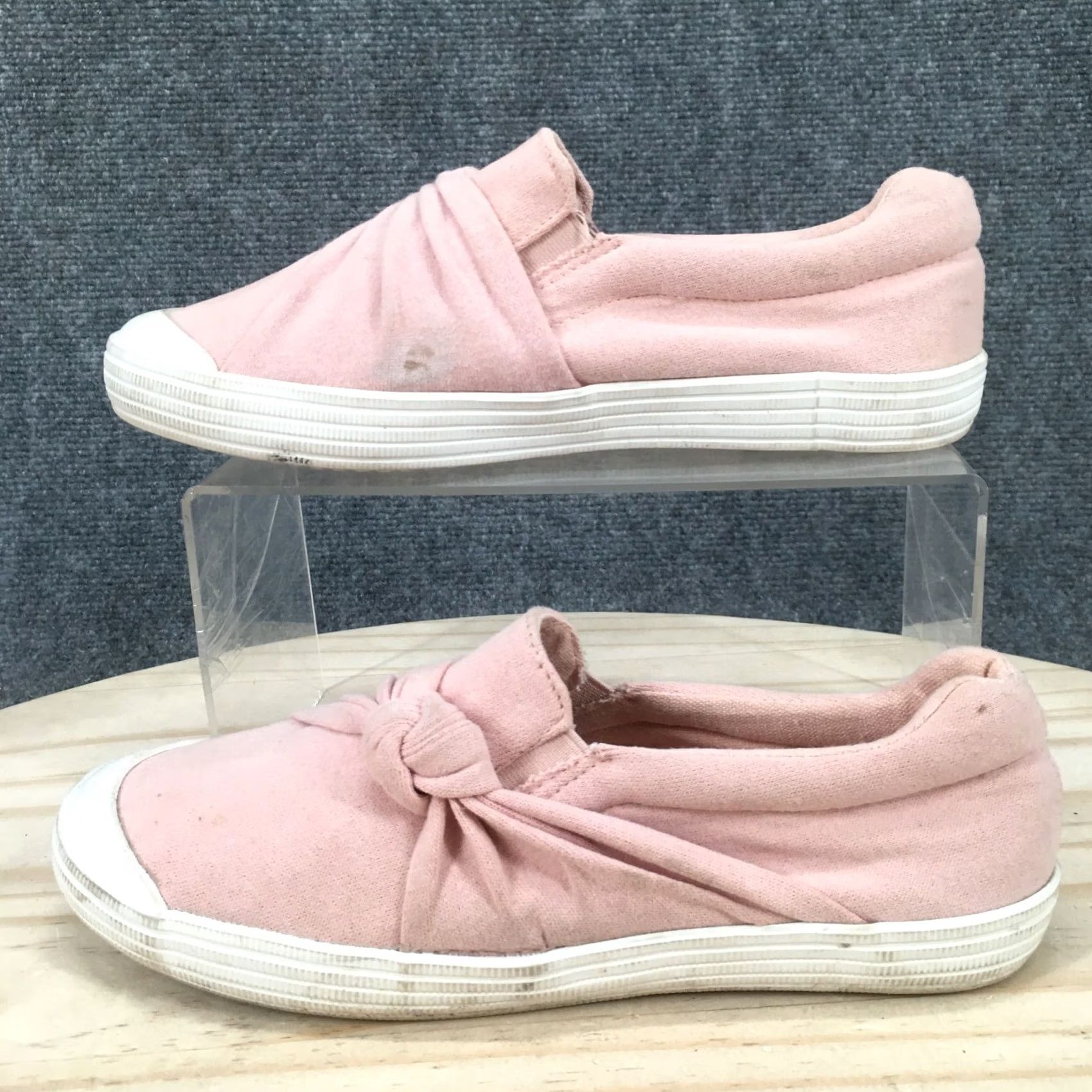 Vintage Rocket Dog Shoes Womens Casual Slip-On Sneakers Pink Round Toe Low Top Size 7.5 Shoes Womens Casual Slip-On Sneakers Pink Round Toe Low Top Size M / US 6-8 / IT 42-44 - 2 Thumbnail