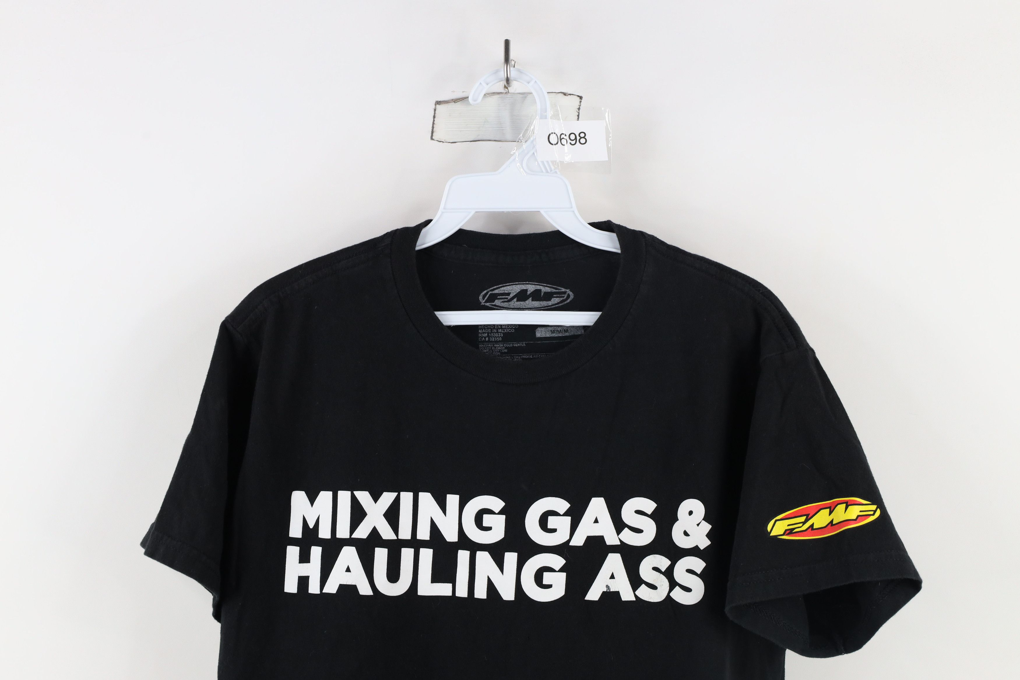 Vintage Vintage Y2K FMF Flying Machine Factory Racing Ass T-Shirt Size US M / EU 48-50 / 2 - 2 Thumbnail