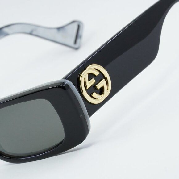 Gucci 🕶️ New Gucci GG0516S 001 Sunglasses - Black Frame, Grey Size ONE SIZE - 8 Thumbnail
