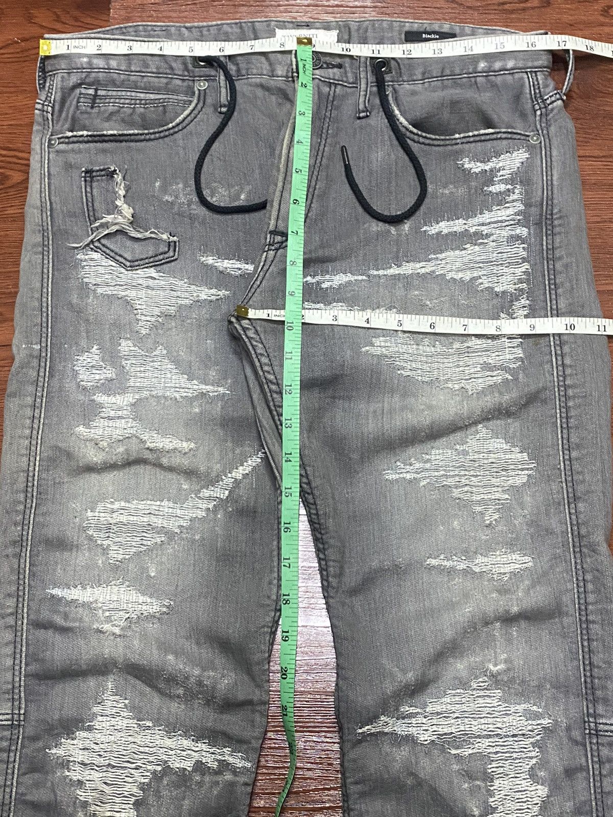 Japanese Brand Taverniti So Jeans Size US 33 - 15 Thumbnail
