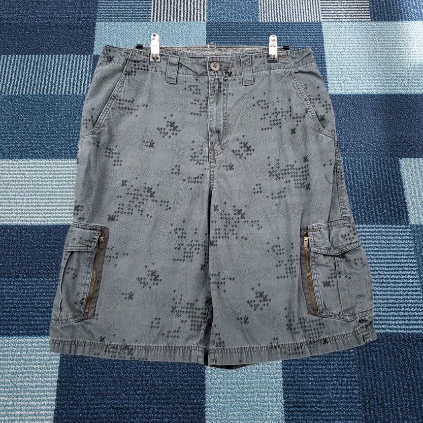 Vintage HAWK Cargo Shorts Mens 32 Gray Tactical Utility Pocket Skater Y2K Size US 32 / EU 48 - 1 Thumbnail