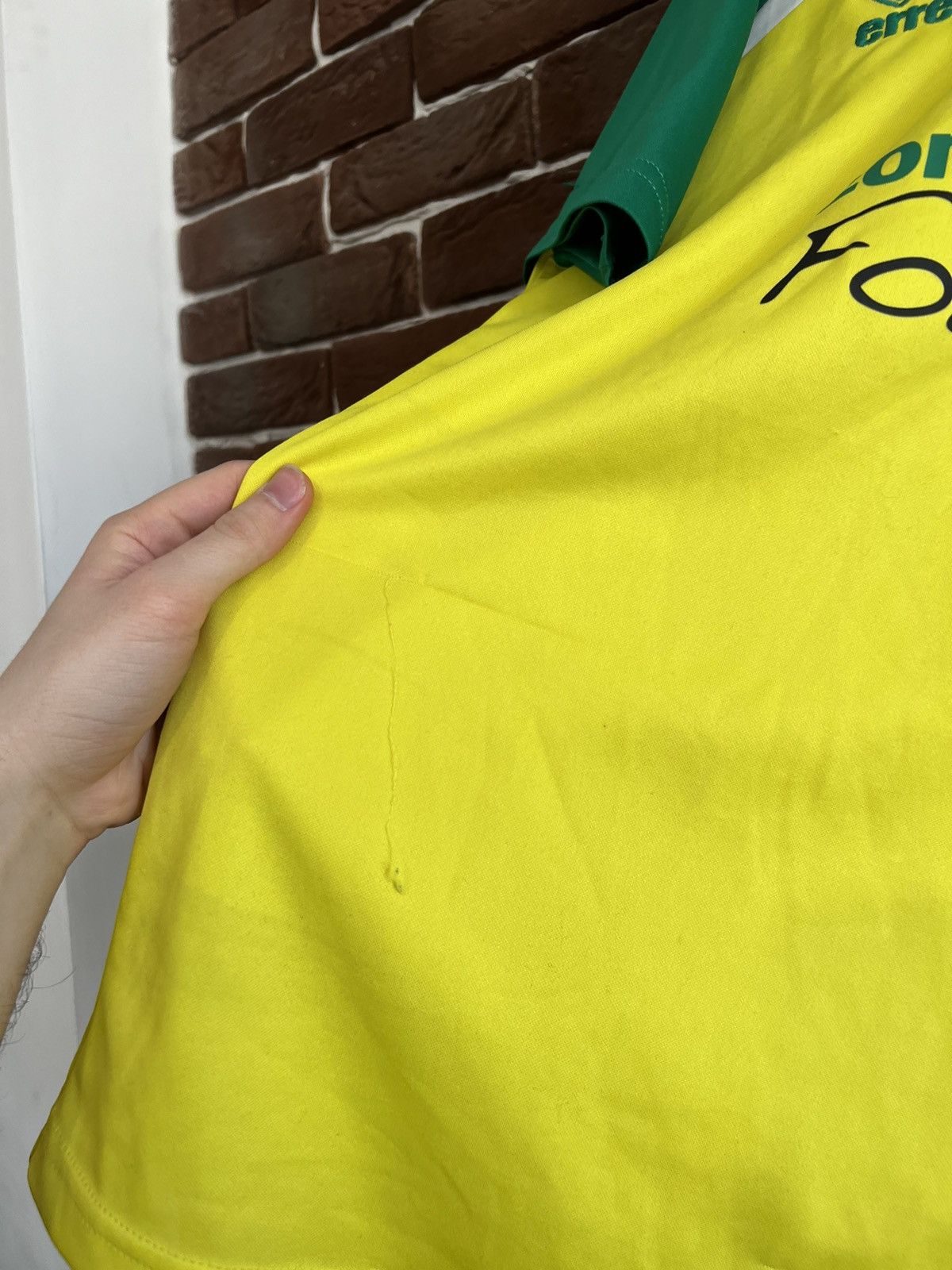 Errea Rare Errea Norwich City 2016/17 Y2K L Jersey Soccer Kit Size US L / EU 52-54 / 3 - 3 Thumbnail