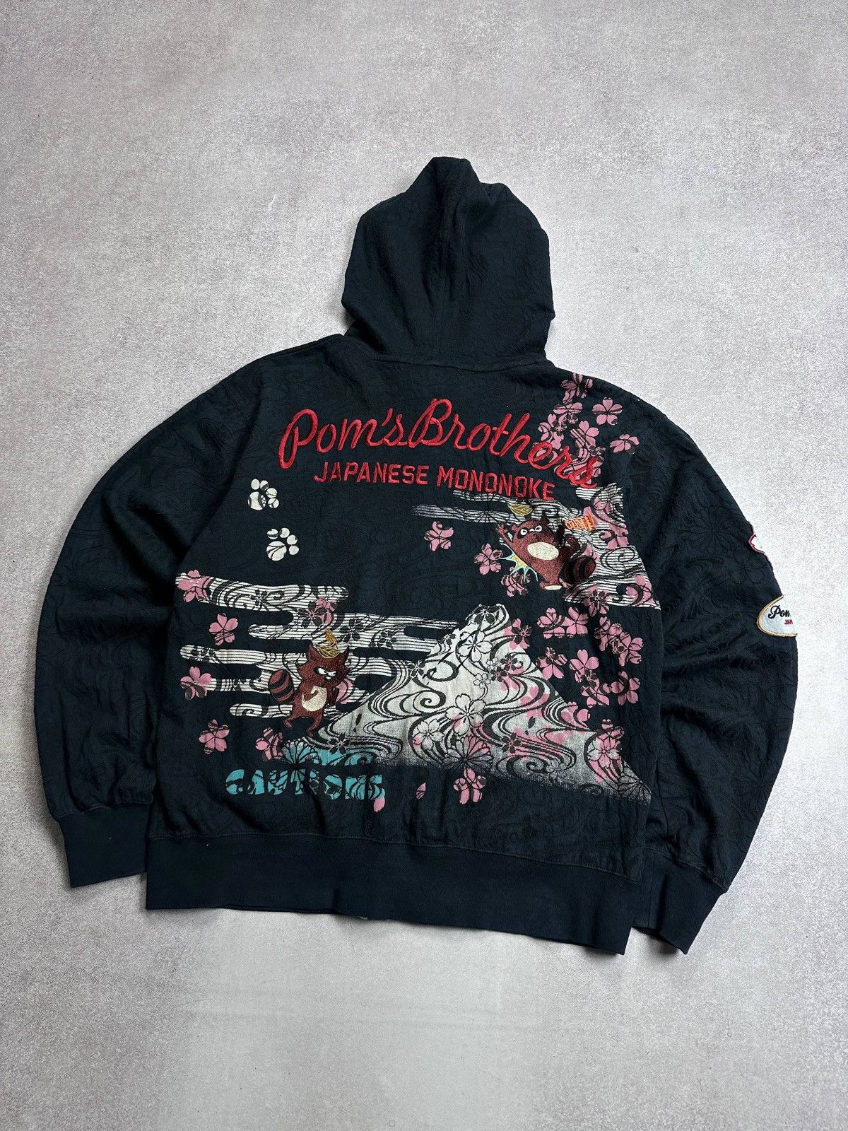 Hysteric Glamour LGB If Six Was Nine Japanese Embroidery Boxy Hoodie L Size US L / EU 52-54 / 3 - 2 Thumbnail
