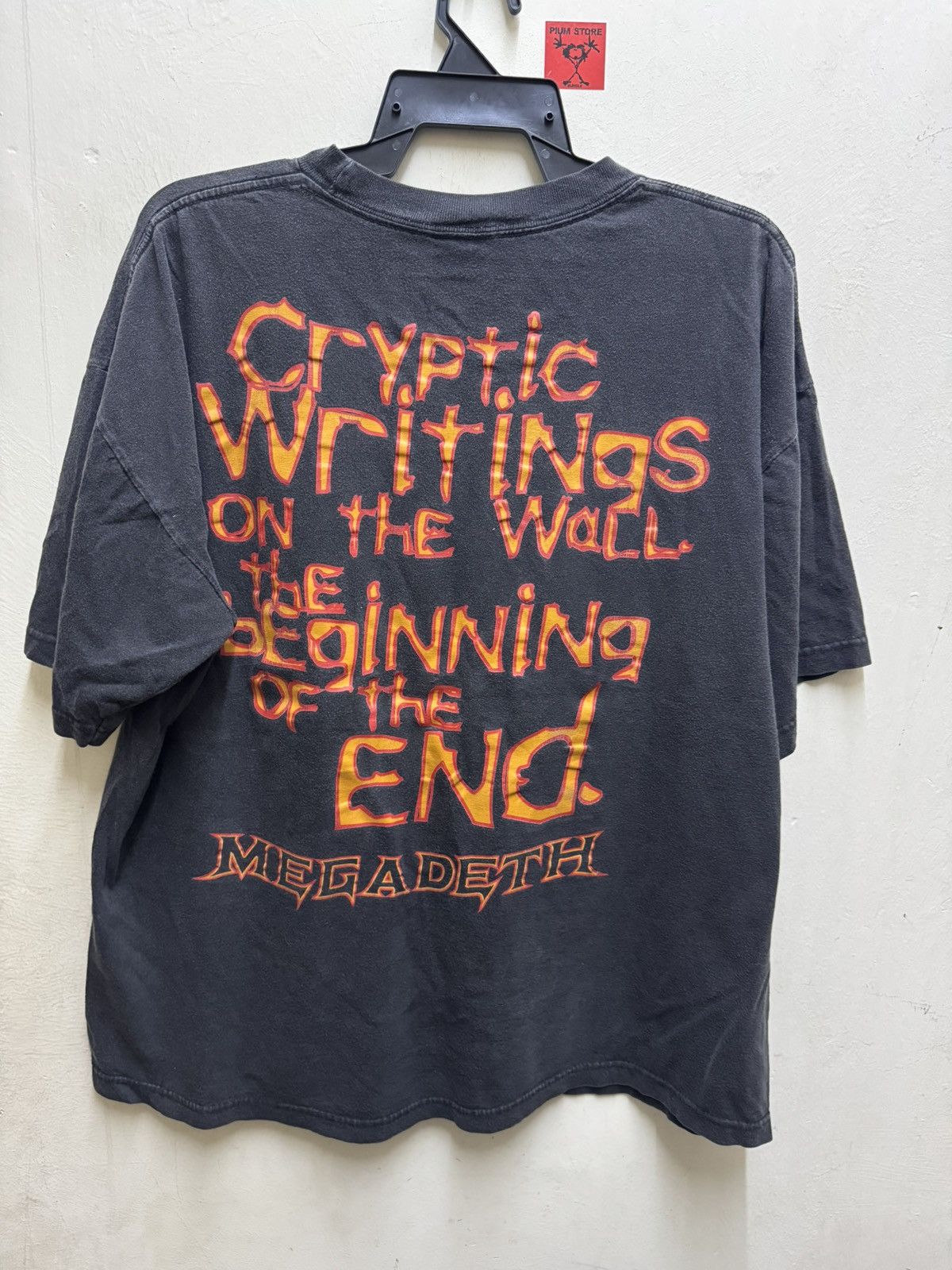 Band Tees × Megadeth × Vintage Vintage Megadeth Size US XL / EU 56 / 4 - 4 Thumbnail