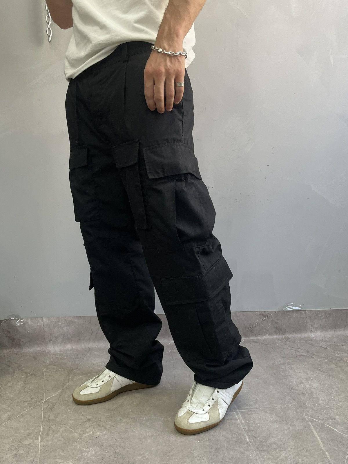Japanese Brand Baggy cargo pants y2k balenciaga japanese style tactical Size US 34 / EU 50 - 3 Thumbnail