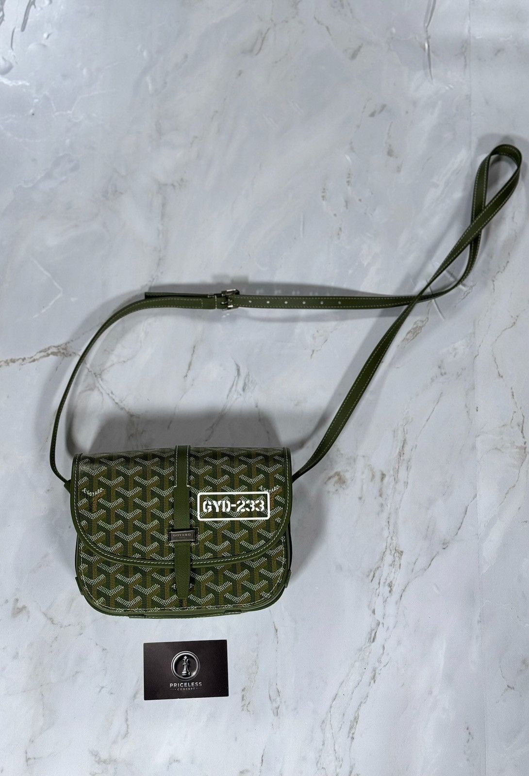 Goyard Goyard limited edition khaki green Belvedere Size ONE SIZE - 7 Thumbnail