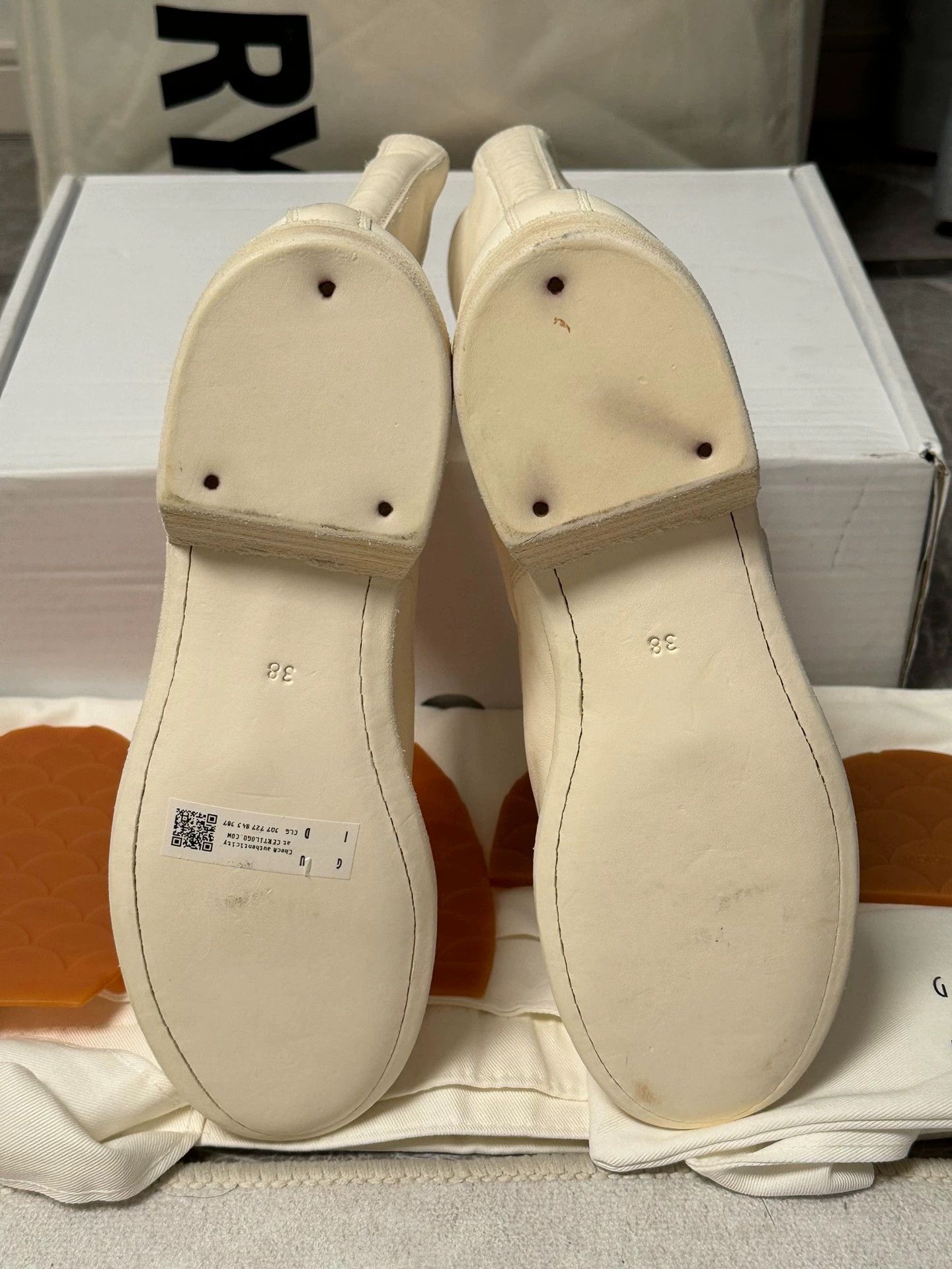 Guidi Guidi 310 White 38 NWT Size US 7.5 / IT 37.5 - 6 Thumbnail