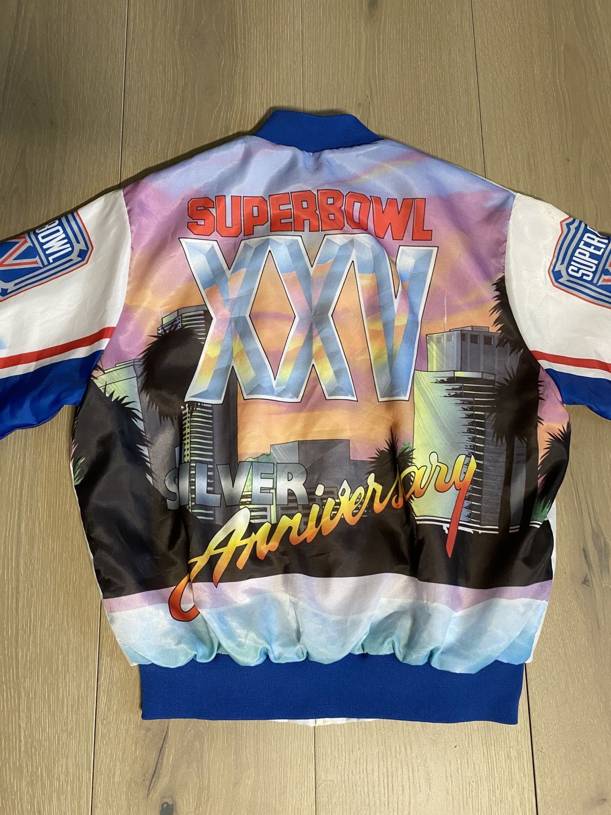 Chalk Line 1991 Chalk Line Super Bowl Jacket Size US L / EU 52-54 / 3 - 7 Thumbnail
