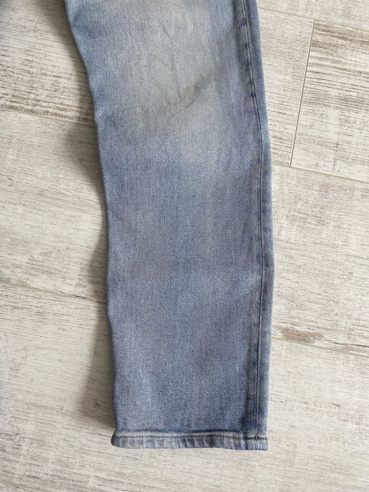 Allsaints Allsaints Blue Washed Denim Dean Jeans Pants Size US 32 / EU 48 - 7 Thumbnail