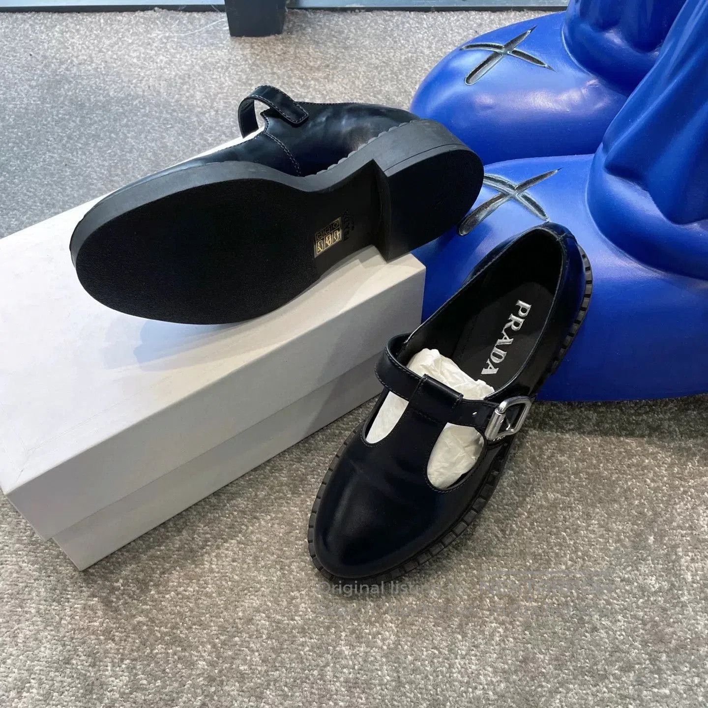Prada Prada Black Mary Jane Shoes. Size US 7 / IT 37 - 5 Thumbnail