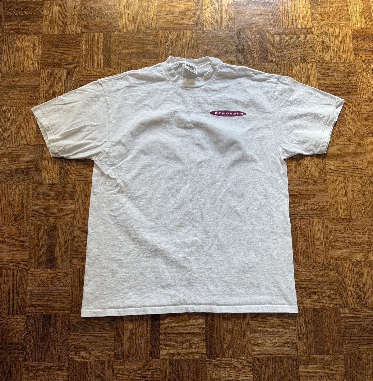 Vintage Vintage 90s Hot Damn! Dekuyper Liqueur Graphic Tee Size US XL / EU 56 / 4 - 2 Thumbnail