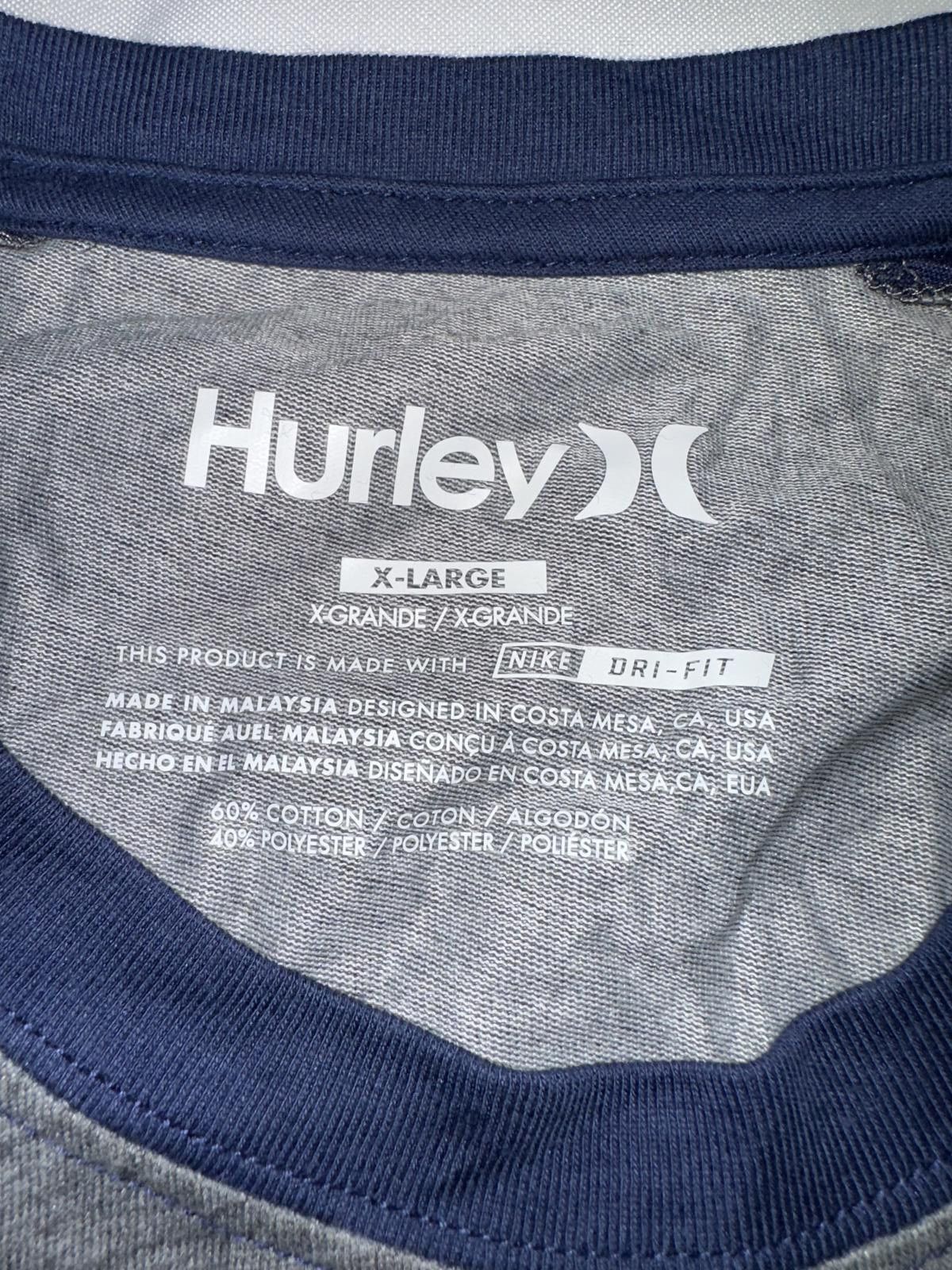 Hurley Hurley Men’s Nike Dri-Fit 3/4 Sleeve T-Shirt Size US L / EU 52-54 / 3 - 5 Thumbnail