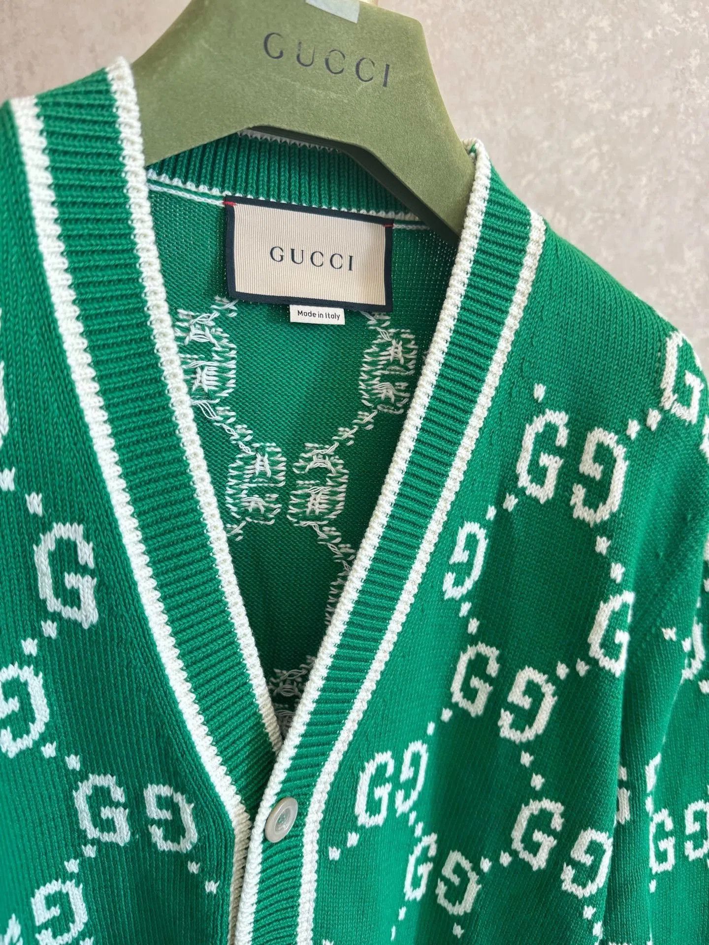 Gucci Gucci 100% Cotton Cardigan. Size US M / EU 48-50 / 2 - 2 Thumbnail
