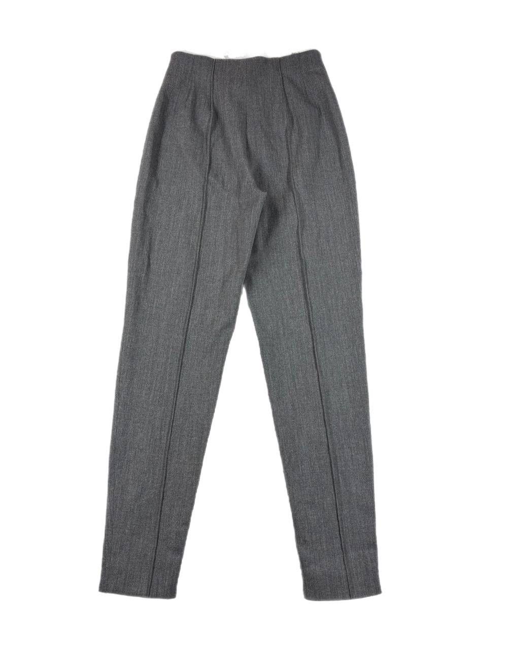 Kenzo Kenzo Paris vintage wool busy grey pants for women 40 Size 28" / US 6 / IT 42 - 2 Thumbnail