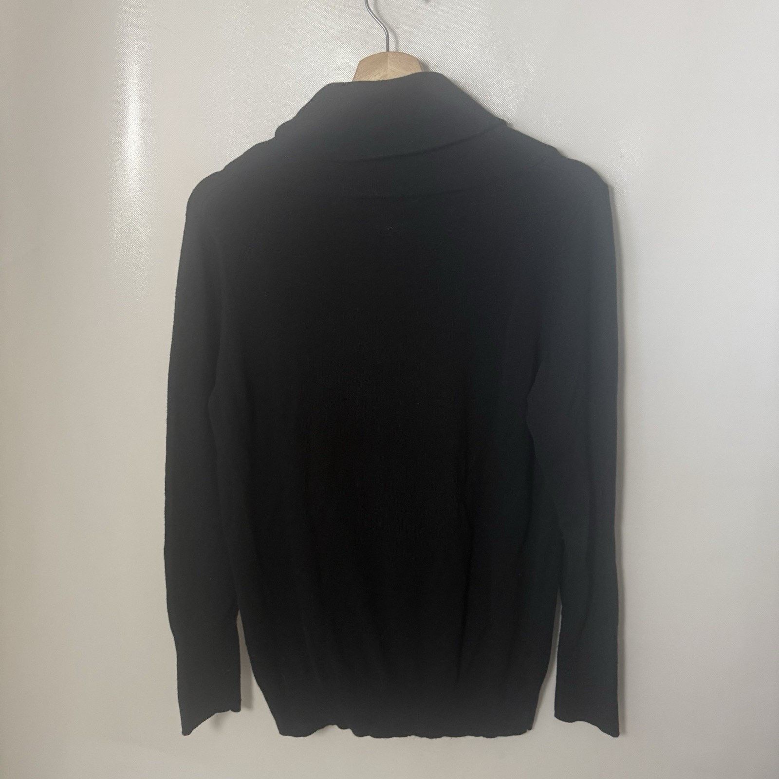 Chicos Chicos Cowl Neck Sweater Angora Blend Soft Office Academia Size L / US 10 / IT 46 - 2 Thumbnail