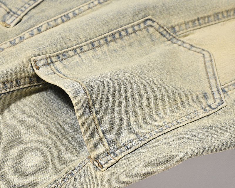 Vintage American retro distressed flared jeans for men Size US 32 / EU 48 - 5 Thumbnail
