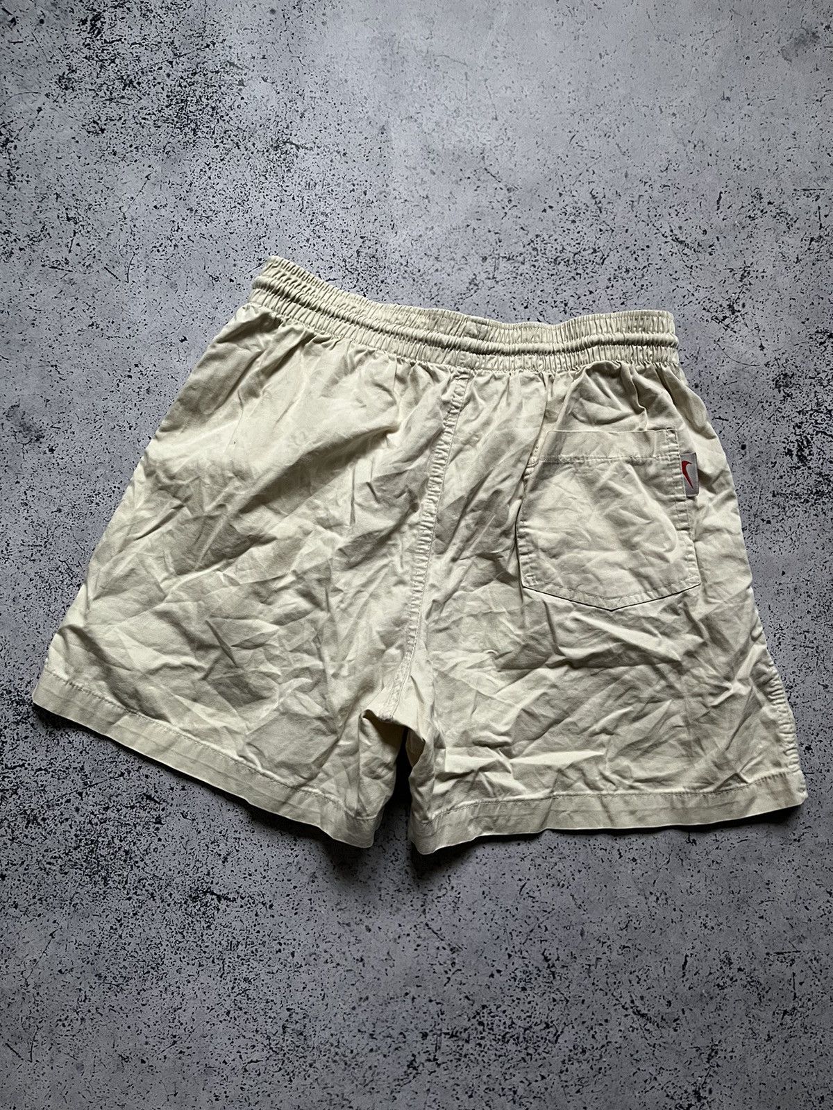 Nike × Vintage Vintage Nike Drill Nylon Shorts Mini Swoosh Y2K USA Size US 32 / EU 48 - 5 Thumbnail