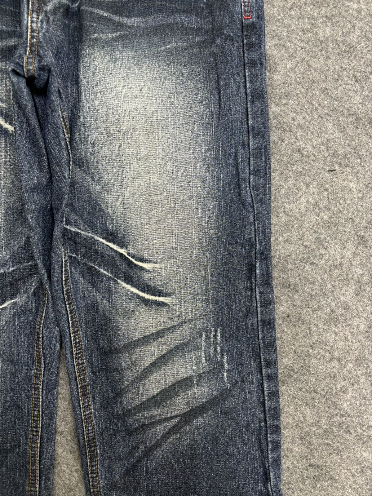 Japanese Brand 💥Sick Fades💥Zerosail All Over Sick Fades Slim Denim F479 Size US 32 / EU 48 - 7 Thumbnail
