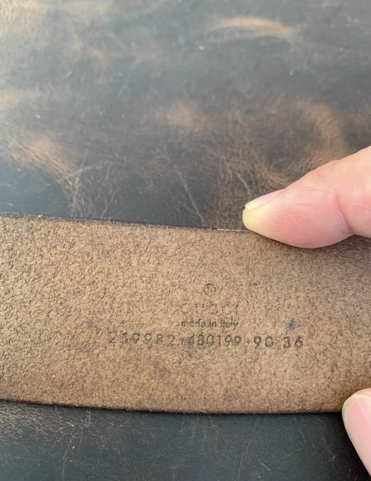 Gucci Gucci genuine leather belt K16 Size ONE SIZE - 5 Thumbnail