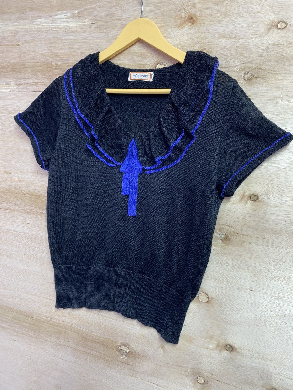 Yves Saint Laurent Yves Saint Laurent tshirt knitwear Size XL / US 12-14 / IT 48-50 - 3 Thumbnail