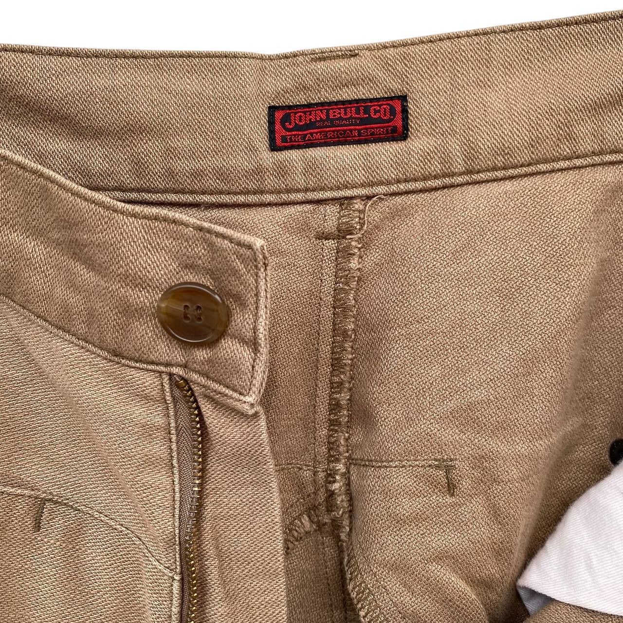 Johnbull VINTAGE JOHNBULL BELTED UTILITY CHINOS WORKWEAR MILITARY Size US 33 - 16 Thumbnail