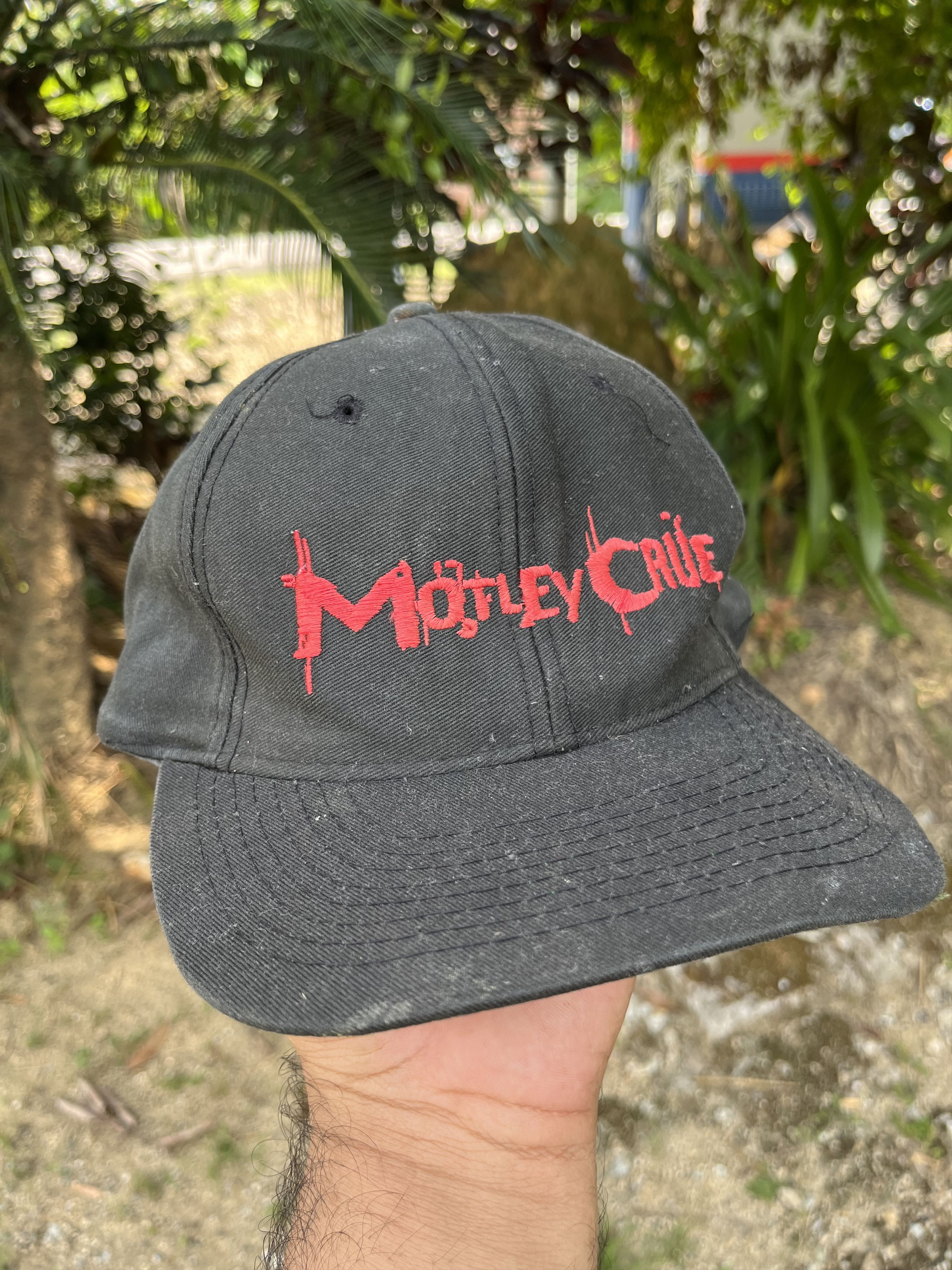 Band Tees Vintage Motley Crue Rock Band Music Cap Size ONE SIZE - 2 Thumbnail