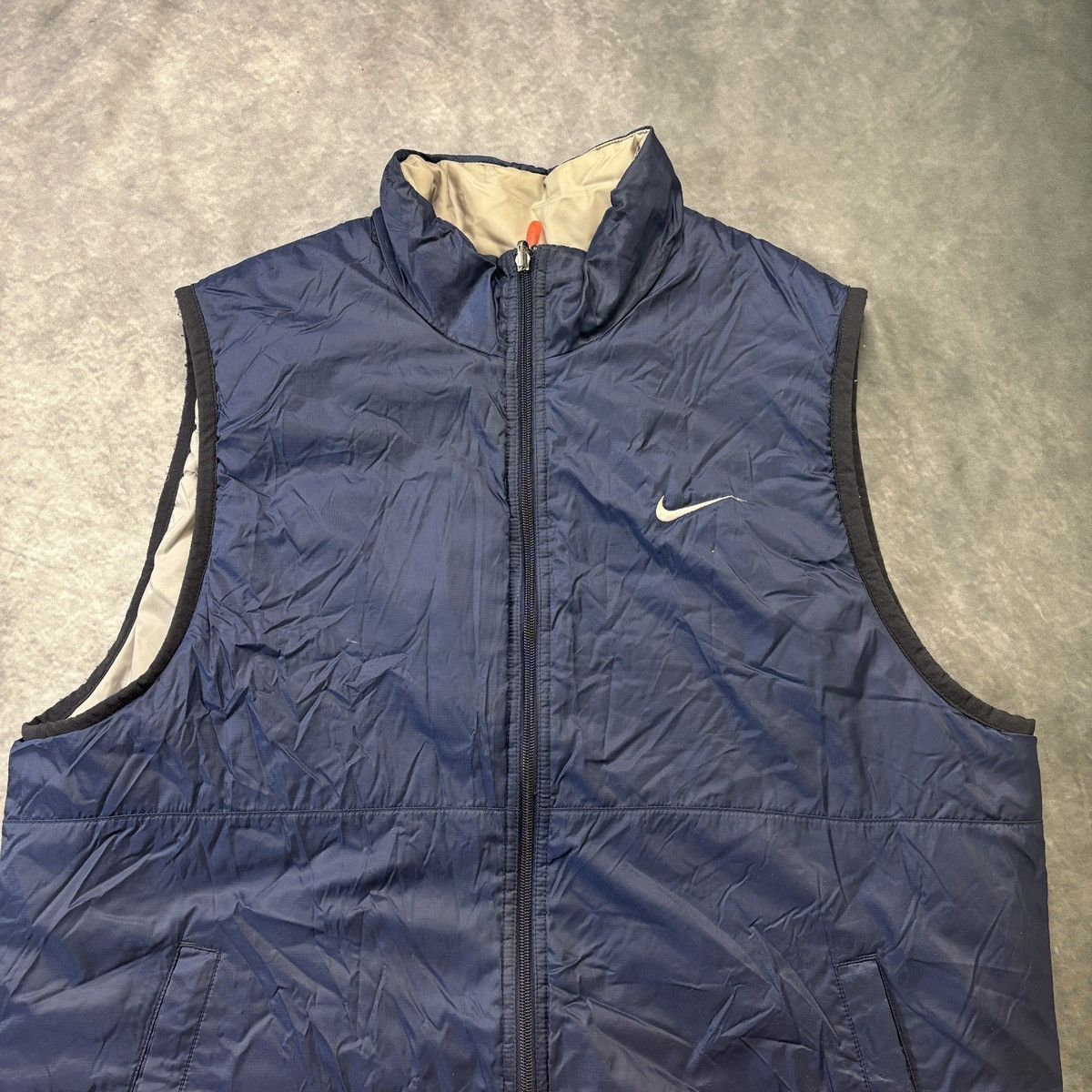 Nike × Vintage Vintage Nike Reversible Vest 1990s Nike 2000s Nike Jacket Size US L / EU 52-54 / 3 - 8 Thumbnail