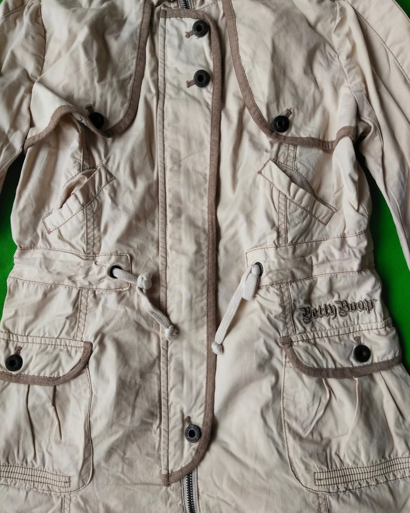 Cartoon Network 2007 Betty Boop Utility Jacket Y2K Archival Size S / US 4 / IT 40 - 2 Thumbnail