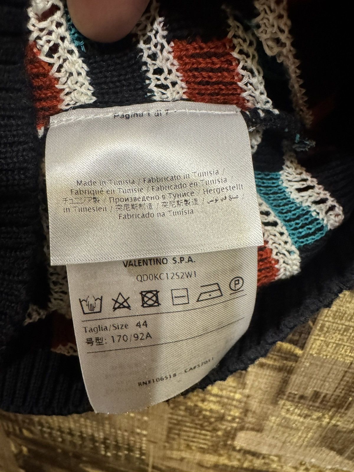 Missoni M Missoni Striped Multi Color Sweater Size M / US 6-8 / IT 42-44 - 12 Thumbnail